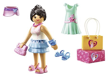 PLAYMOBIL City Life 70596 Fashion Girl, Für Kinder von 5-12 Jahren