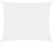 Windhager Sonnensegel CANNES, Weiß, rechteckig, Beschichtetes Polyestergewebe, 3 x 2 m, 180 g/m², Sonnenschutz für Garten, Terrasse oder Balkon, inklusive Befestigungsseil, reißfest, waschbar