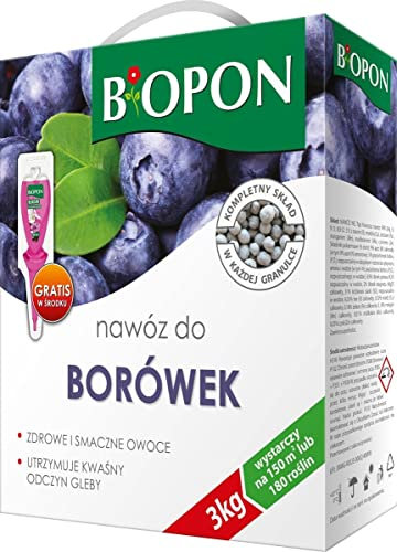 Dünger Heidelbeeren Blaubeeren Beerendünger Moorbeetpflanzen Obstdünger 3kg