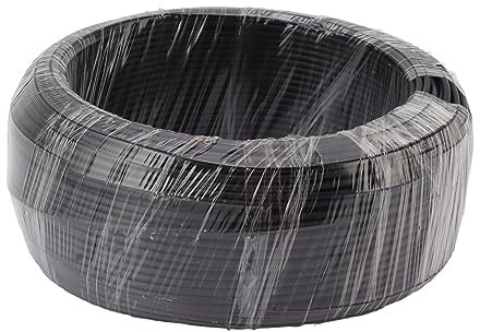 Asixxsix Filo per Addestramento Bonsai, Filo per Bonsai in Alluminio Nero 500g Rotolo Grande Filo per Addestramento per Alberi Bonsai per Tenere Rami di Bonsai Piccoli Tronchi,