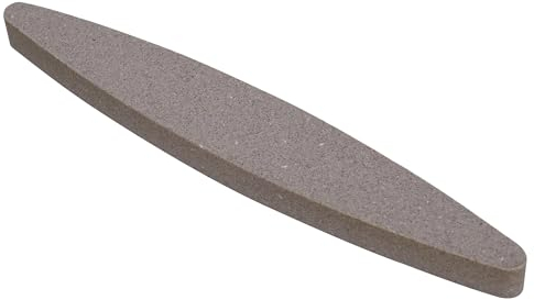 IHIGOGOFA Sharpening Stone 230 mm (9''), 180 Grit Oval Whetstone for Sharpening Knives, Knife Sharpener Stone for Garden Tools Kitchen Knives Chisels Axes (Pink)