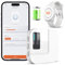 DAYTECH WiFi Smart Wrist Call Button, Wireless Panic Button Linked To Phone, Personal Alarm for Elderly, 1*Rechargable Wrist Button, 1*WIFI Receiver Supports Tuya 2.4GHz Wi-Fi