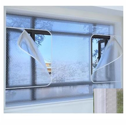 RIBONI Patio Door Insulation Kit Window Insulation Kit Transparent Secondary Glazing Kit For Windows & Doors Clear Window Film For Heat And Cold (Color : Clear, Size : 200x400cm/79x157in)