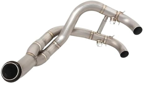 INLIMA Motorcycle Silencer Exhaust Pipe pour Duke 790 Duke 890 890R 2018-2022 Alliage de Titane Moto échappement modifié connecteur d'échappement Avant Lien Tuyau Silencieux