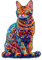 Jigfoxy Holzpuzzle Erwachsene, Bengalkatze Holz Puzzle Erwachsen, Wooden Puzzle Holz Puzzle Erwachsen Und Kinder, Einzigartiges Lernspielzeug in Tierform für Freunde der Familie L-34 * 22.9cm-175pcs