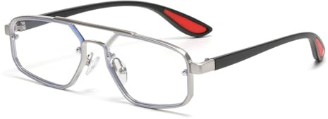 Lång Keeper Fashion pilotglasögon män kvinnor guld metall blå ljusblockerande glasögon retro avaiton glasögon dator spelglasögon