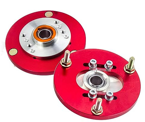 maXpeedingrods 2x für Motorsport Domlager Federbeinlager VORNE für E36 318 320 323 Rose rot