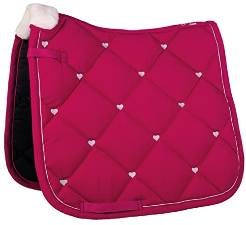 HKM Sweet Valentine Sadelunderlägg Rosa/Silver Dressyr