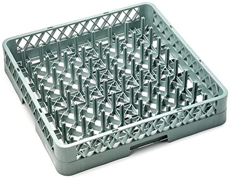 Forgast Cestello per Lavastoviglie, per Piatti Bicchieri Tazze Vassoi, Vassoio Lavabicchieri, Cestello per Lavastoviglie Universale, in Plastica, Dimensioni 50x50x10 cm