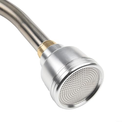 Gartenbewässerungsstab, 1,27 cm Edelstahl-Gießstab, Gartensprüher, Pflanzenbewässerungssystem für Bauernhof, Rasenpflanzen, 400 Maschen, 60 cm