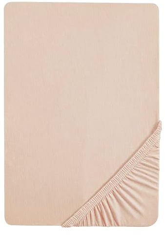 roba Spannbettlaken 40 x 90-45 x 90 cm Frosty Almond - Baby Bettlaken für Stubenwagen/Wiegen - Bio Baumwolle - GOTS und Oeko-Tex Standard 100 - Beige