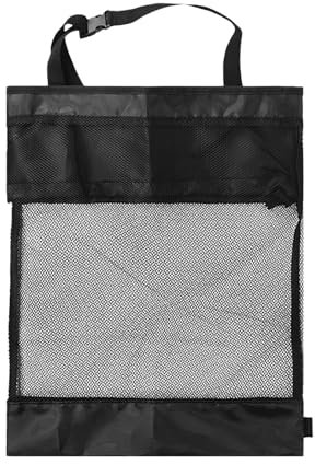 Push Cart Mesh Bag - Lightweight Golf Net Storage with Secure Closure for Sports Equipment, Ventilated Carry Case | Trolley Accessories for Women, Travel-friendly Organiser for Balls, T-Shirts and