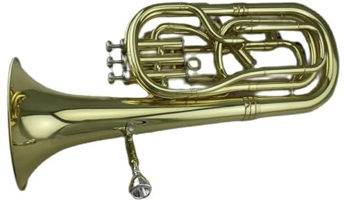 Euphonium Professioneller Ton Bb Goldlack Baritonhorn Euphonium Anfänger Einfach Zu Spielen