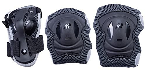 K2 Skates Unisex Inline Skates Performance PAD Set, Black - Anthracite, 30E1416.1.1.M