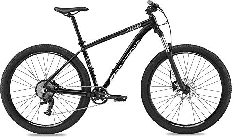 Eastern Bikes Alpaka 29 Lightweight MTB Mountain Bike, 9-Speed, Hydraulic Disc Brakes, Front Suspension Available in 4 Frame Sizes. (19, Black)