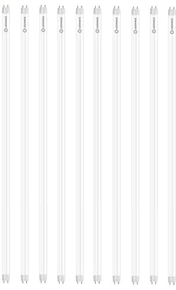 10er Pack 150cm Ledvance G13 T8 Ultra Output LED Röhren 23,1W wie 58W 6500K Tageslichtweiß