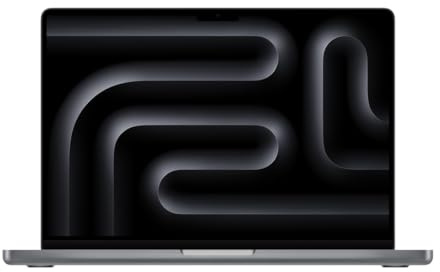 Apple MacBook Pro 2023, Chip M3 Pro con CPU 11 núcleos, GPU 14 núcleos (14-Pulgadas, 18GB de RAM, 512GB SSD de Almacenamiento) QWERTY Español Negro Espacial (Reacondicionado)