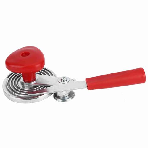 Máquina de Sellador de Lata, Sellador de Vacío de Frasco Manual de Acero Inoxidable de Sellador de Sellador Sellador Redondo Sellador de Frasco para Jarras de Vidrio de Cocina Doméstica Herramienta