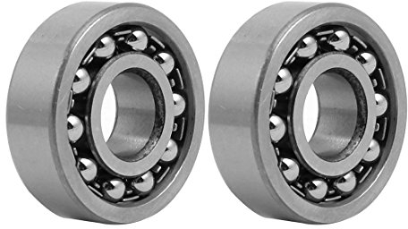 sourcing map 2Stk Selbstausrichtung Kugellager 1201 12mm Innen Dmr 32mm OD 10mm Dicke