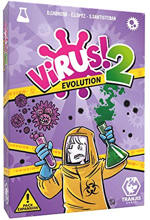 Tranjis Games - VIRUS! 2 Evolution (Expansión) - Juego de cartas (TRG-12evo)