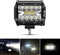 Safego Faro da Lavoro LED 4 60W Faretto Faro 4800LM Spot Luci da Lavoro a LED Proiettore Fendinebbia Luci Fari LED Off Road Impermeabile IP67 per Auto SUV ATV Camion Barca Mining Spotlight 12V 24V