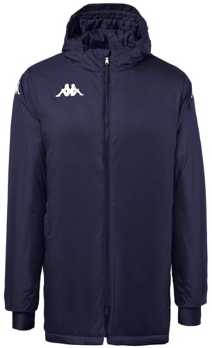Kappa Diolo Jacke, Erwachsene, Unisex, Marineblau, XL
