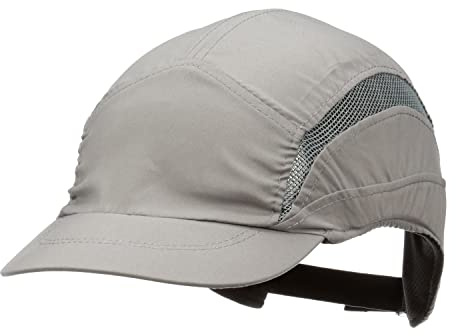 3M™ First Base™ 3 Casquette antiheurt 2030607, Classic, Gris, visière réduite, 55 mm