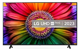 LG TV LED 2023 | 70UR8000 | 70'' (177 cm) | UHD | Processeur α5 AI Gen6 4K, Noir