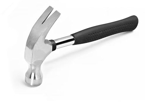 LEPEVNEY Mini martello da carpentiere, 113,4 g, manico in gomma per una facile presa, multiuso, per la casa, il tappeto e le pareti, impugnatura antiscivolo per ridurre gli urti