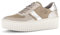 Gabor Damen Low-Top Sneaker, Frauen Halbschuhe,Best Fitting,Laufschuhe,schnürschuhe,schnürer,Plateausohle,Turnschuhe,Farro/Puder,38 EU / 5 UK