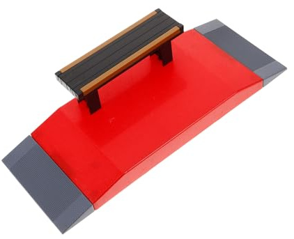 Rampa para Plástico de Parque de Patinetas de Dedo Niños y Adultos