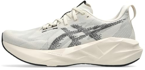 ASICS Men's NOVABLAST 5 Running Shoes, 9, Oatmeal/Black
