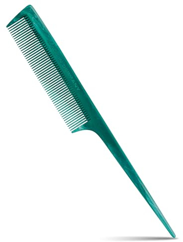 Niyok Stielkamm für alle Haartypen aus recycelten maritimen Seilen, Haar-Kamm Made in Germany, 99% Recyclingkunststoff, ideal zum Toupieren, Abteilen & Stylen