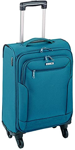 D&N Travel Line 6804 Koffer, 55 cm, 35L, Türkis (Petrol)