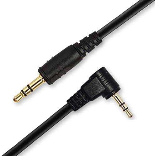 Pixel Cable de Conexión 3,5mm-E3 para Mando a Distancia para Pixel TW-283 para Canon EOS R6 EOS R EOS RP 90D 250D 200D 850D; para Olympus E-M1X E-M1 III E-M5 III; para Fuji XPro3 XT3 XT4 XT30