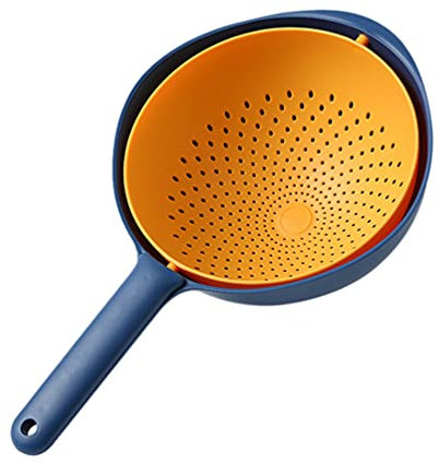 Cabilock Panier De Lavage Double Couche Pour Fruits Et Légumes Avec Filtre Panier Et Pratique Pour Cuisine Pour Égoutter Et