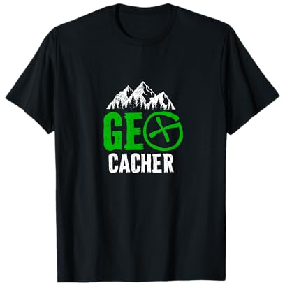 Geocacher & Geocaching T-Shirt Cache Accessoires T-Shirt