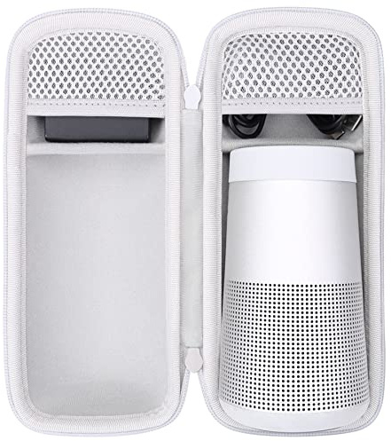 co2CREA Hart Tasche Schutzhülle für Bose SoundLink Revolve/Revolve (Serie II) tragbarer Bluetooth-Lautsprecher und Zubehör(Nur hülle,Ohne Lautsprecher)