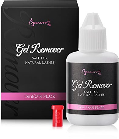 Beauty7 Beauty7 Glue Remover Cils 15ml Extension Dissolvant de Colle Pour Cils a Cils Remover Extensions Cils Enlever Dissolvant Extension Adhesive Dissolvant a Cils Depose Extension Cils