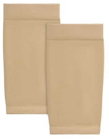 HOVEOX 1 Pair Forearm Sleeve Tattoo Cover Up Sleeve Forearm Tattoo Sleeves Cover for Men Women (nude, medium)