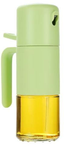 Oil Bottle Vinegar Dispenser Olive Oil Dispenser Is Suitable For Cooking Air Fryer Baking Salad Frying Oil Spray Bottle For Salad(Grün)