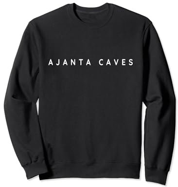 Recuerdos de las cuevas de Ajanta/Turistas de las cuevas de Ajanta/Fuente moderna Sudadera