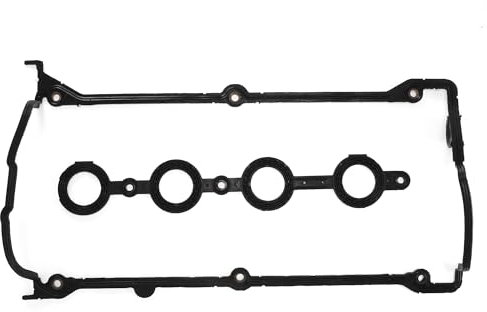 Hihaha Junta de Tapa de Válvula No.058198025A con Sellos de Bujía para Audi A3 1996-2003 Junta de Sello de Válvula de Cabeza de Cilindro Junta de Tapa de Balancines 1 Set