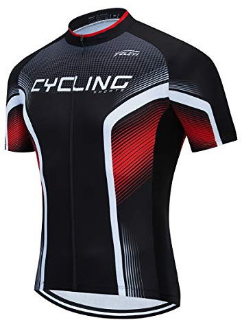 Weimostar Herren Radtrikot Sommer Jungen Mountainbike Fahrradbekleidung Atmungsaktive Fahrradtrikots