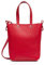 FIRENZE ARTEGIANI. Italien Umhängetasche für Damen, Echtleder, hergestellt in Italien. Vera Pelle Italien. 17 x 5 x 19 cm, rot, Utility