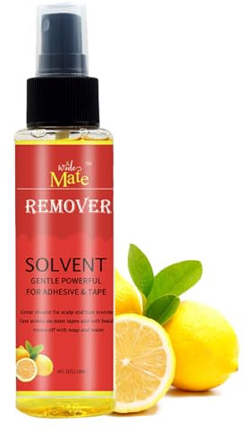 Tape Extensions Remover- Lace Glue Remover - Citrus Flavor Tape in Extension Remover Spray for Hair Replacement Lace Front Wig, Poly Hairpieces, Toupee,Hair Systems Bonding (118mL)
