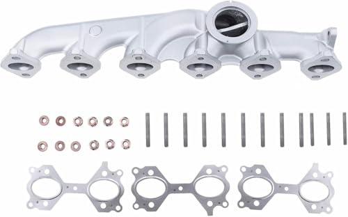 MOTOTO PARTS Colector De Escape 2.5 3.0 M57N2 11627801714 11627811449 11627796886 7801714 7811449 7796886 K976 BSP25507 70730 Colector Escape con Juego de Juntas Hecho De Hierro Dúctil
