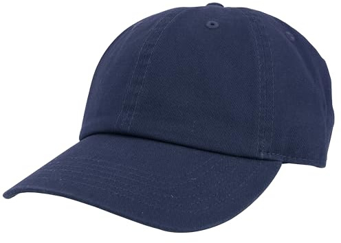 Gelante Baseball Caps Dad Hats 100% Cotton Polo Style Plain Blank Adjustable Size. 1802-Navy-1PC