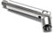 PRIOstahl Verbindungsstift Handlaufhalter Verbinder Handlaufstütze - 1x Stift stellbar (mit Gelenk) Ø 12mm Länge: 75mm mit Außengewinde: M8 & Innengewinde: M6 für Handlauf aus Edelstahl V2A