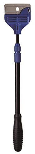 Interpet Twist & Click - Raschietto per Acquario, Manico Estensibile, rimuove Le alghe ostinate, con Lama in Acciaio Inossidabile e Lama in plastica, per l'uso con acquari Tropicali, acquari marini